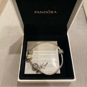Authentic new Pandora charm bracelet